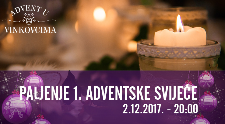 Paljenje adventskih svijeća uz prigodni program